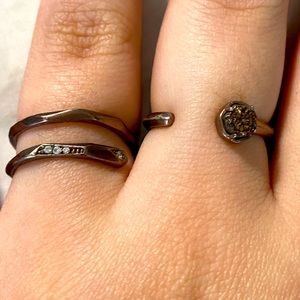 Kendra Scott Chocolate Ring Set